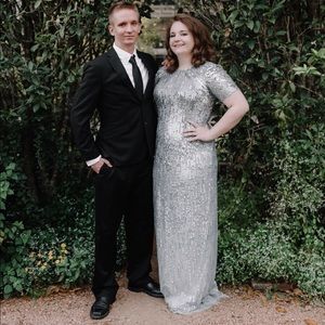 Adrianna Papel size 14 sequin dress